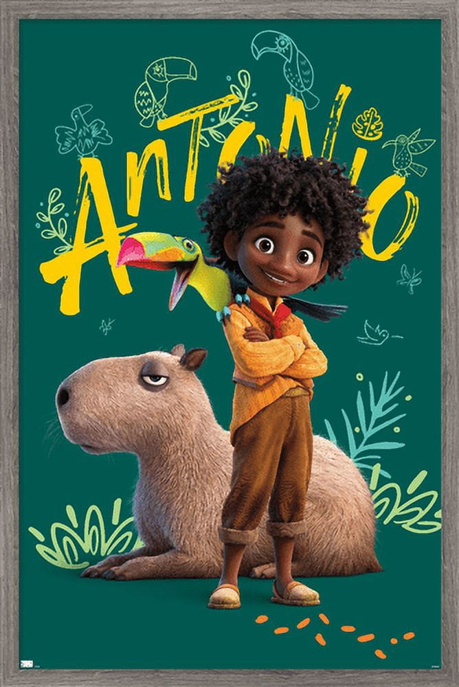 Disney Encanto - Antonio Wall Poster, 14.725" x 22.375", Framed
