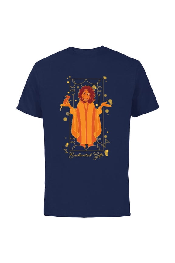 Encanto Bruno Enchanted Gifts Holiday - Short Sleeve Cotton T-Shirt for Adults - Customized-Navy
