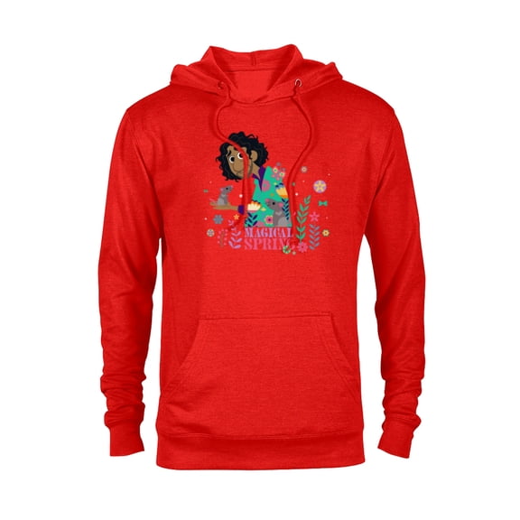 Disney Encanto Bruno Flowers & Plants Easter Magical Spring - Pullover Hoodie for Adults - Customized-Red