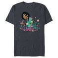 thumbnail image 1 of Disney Encanto Bruno Flowers & Plants Easter Magical Spring - Short Sleeve Blended T-Shirt for Adults - Customized-Navy Heather, 1 of 5