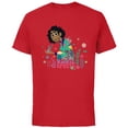 thumbnail image 1 of Disney Encanto Bruno Flowers & Plants Easter Magical Spring - Short Sleeve Cotton T-Shirt for Adults - Customized-Red, 1 of 5