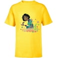 thumbnail image 1 of Disney Encanto Bruno Flowers & Plants Easter Magical Spring - Short Sleeve T-Shirt for Kids - Customized-Yellow, 1 of 5