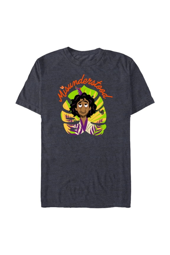Encanto Bruno Madrigal Misunderstood - Short Sleeve Blended T-Shirt for Adults - Customized-Navy Heather