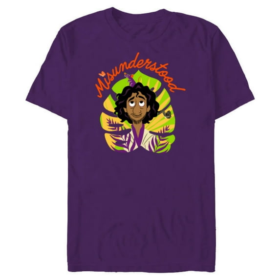 Disney Encanto Bruno Madrigal Misunderstood - Short Sleeve Blended T-Shirt for Adults - Customized-Purple