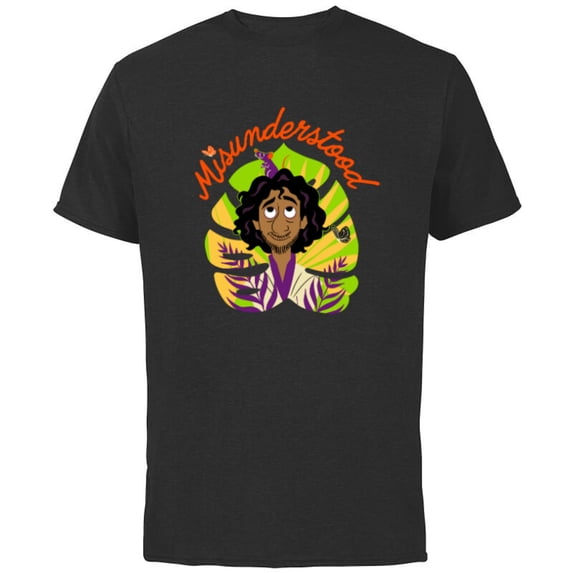 Disney Encanto Bruno Madrigal Misunderstood - Short Sleeve Cotton T-Shirt for Adults - Customized-Black