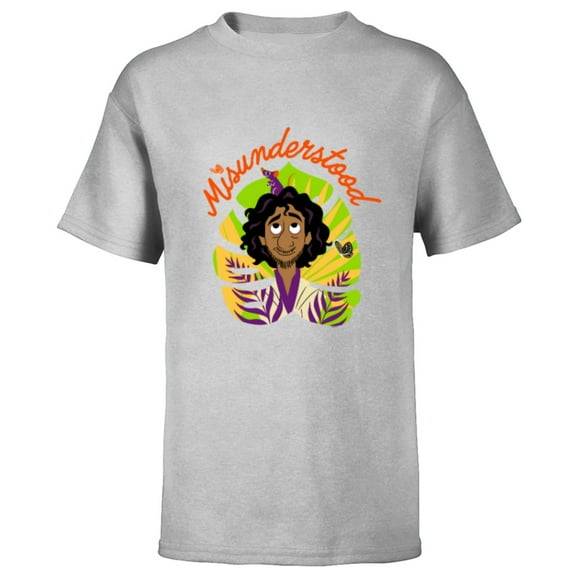 Disney Encanto Bruno Madrigal Misunderstood - Short Sleeve T-Shirt for Kids - Customized-Athletic Heather