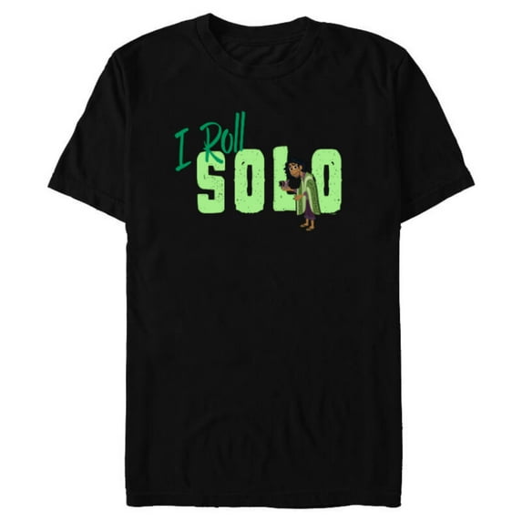 Disney Encanto Bruno Safe Zone I Roll Solo - Short Sleeve Blended T-Shirt for Adults - Customized-Black