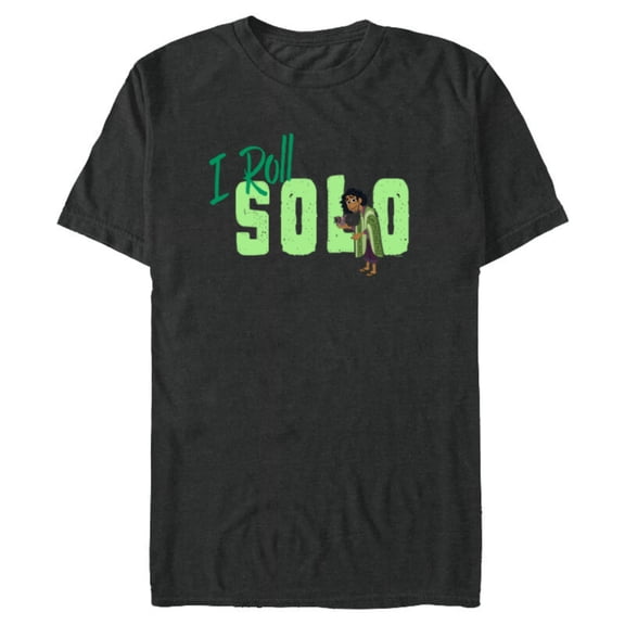 Disney Encanto Bruno Safe Zone I Roll Solo - Short Sleeve Blended T-Shirt for Adults - Customized-Dark Heather