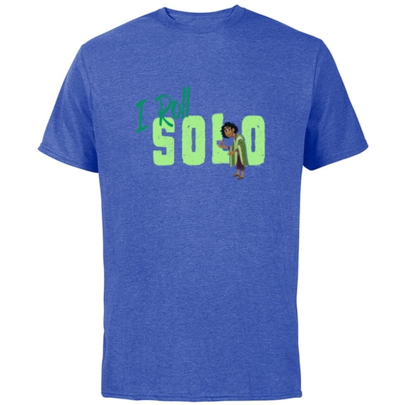 Disney Encanto Bruno Safe Zone I Roll Solo - Short Sleeve Cotton T-Shirt for Adults - Customized-Royal Heather