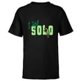 thumbnail image 1 of Disney Encanto Bruno Safe Zone I Roll Solo - Short Sleeve T-Shirt for Kids - Customized-Black, 1 of 5