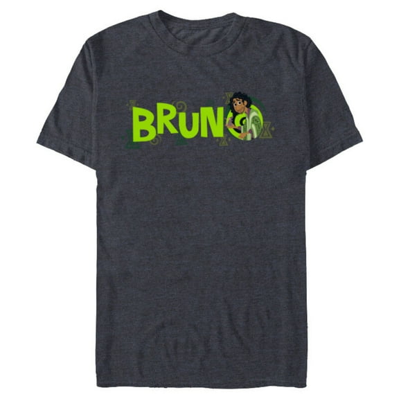 Disney Encanto Bruno Tropical - Short Sleeve Blended T-Shirt for Adults - Customized-Navy Heather