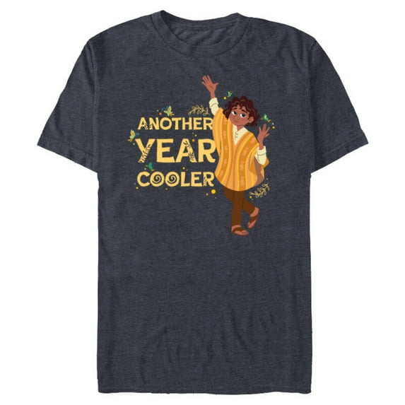 Disney Encanto Camilo Madrigal Another Year Cooler Birthday - Short Sleeve Blended T-Shirt for Adults - Customized-Navy Heather