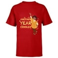 thumbnail image 1 of Disney Encanto Camilo Madrigal Another Year Cooler Birthday - Short Sleeve T-Shirt for Kids - Customized-Red, 1 of 5