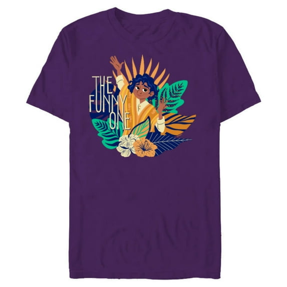 Disney Encanto Camilo Madrigal The Funny One - Short Sleeve Blended T-Shirt for Adults - Customized-Purple