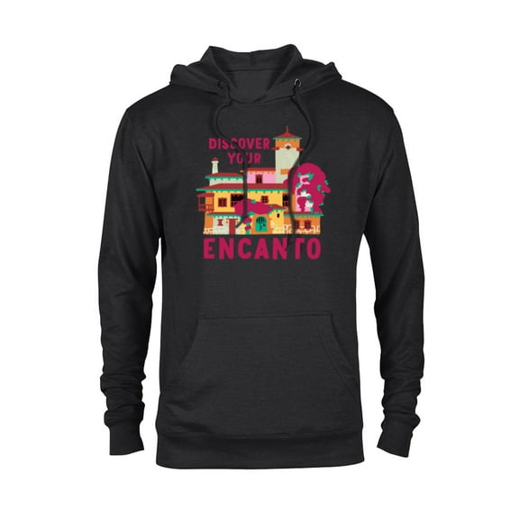 Disney Encanto Casa Madrigal Casita Discover Your Encanto - Pullover Hoodie for Adults - Customized-Black