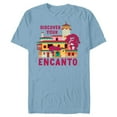 thumbnail image 1 of Disney Encanto Casa Madrigal Casita Discover Your Encanto - Short Sleeve Blended T-Shirt for Adults - Customized-Ocean Blue, 1 of 5