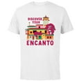 thumbnail image 1 of Disney Encanto Casa Madrigal Casita Discover Your Encanto - Short Sleeve Cotton T-Shirt for Adults - Customized-White, 1 of 5