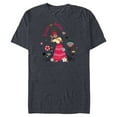thumbnail image 1 of Disney Encanto Dolores Easter Flowers Sound of Spring - Short Sleeve Blended T-Shirt for Adults - Customized-Navy Heather, 1 of 5