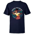 thumbnail image 1 of Disney Encanto Dolores Madrigal Discover Your Encanto - Short Sleeve T-Shirt for Kids - Customized-Navy, 1 of 5
