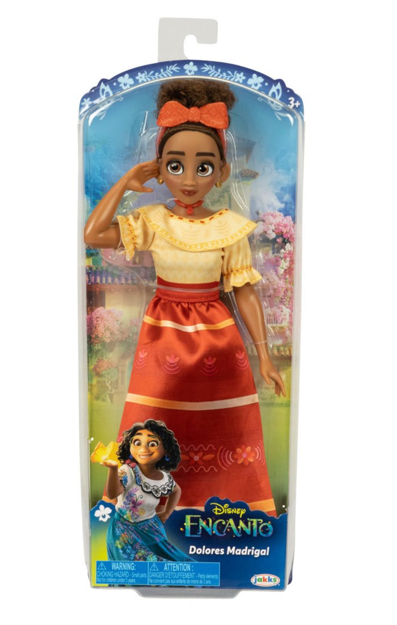 Disney Encanto Dolores Madrigal Fashion Doll with Iconic Accessories 11  inch Product Height 