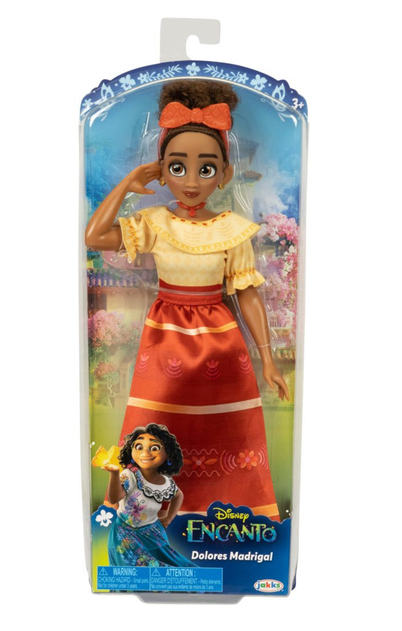 Disney Encanto Dolores Madrigal Fashion Doll with Iconic Accessories 11 inch Product Height