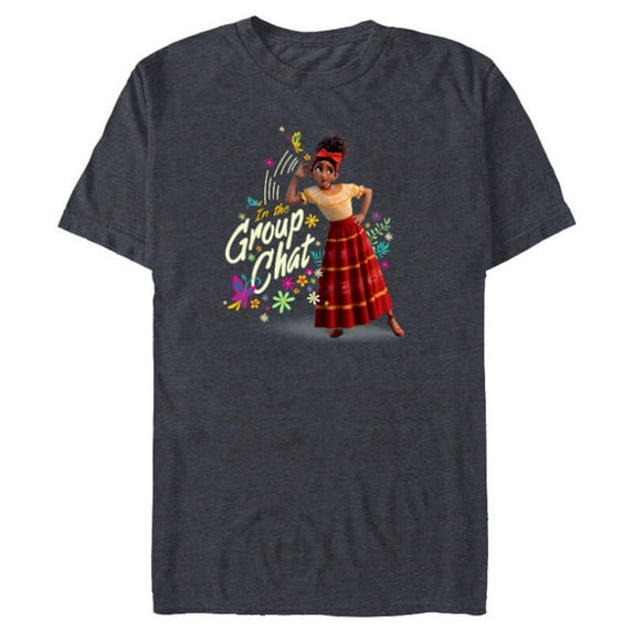 Disney Encanto Dolores - Short Sleeve Blended T-Shirt for Adults - Customized-Navy Heather