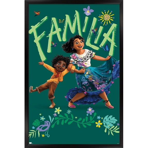 Disney Encanto - Duo Wall Poster, 14.725" x 22.375", Framed