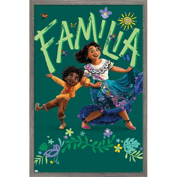 Disney Encanto - Duo Wall Poster, 22.375" x 34", Framed