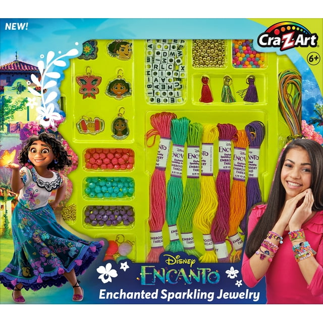 Disney Encanto Enchanted Sparkling Jewelry Bracelet Kit, Mixed