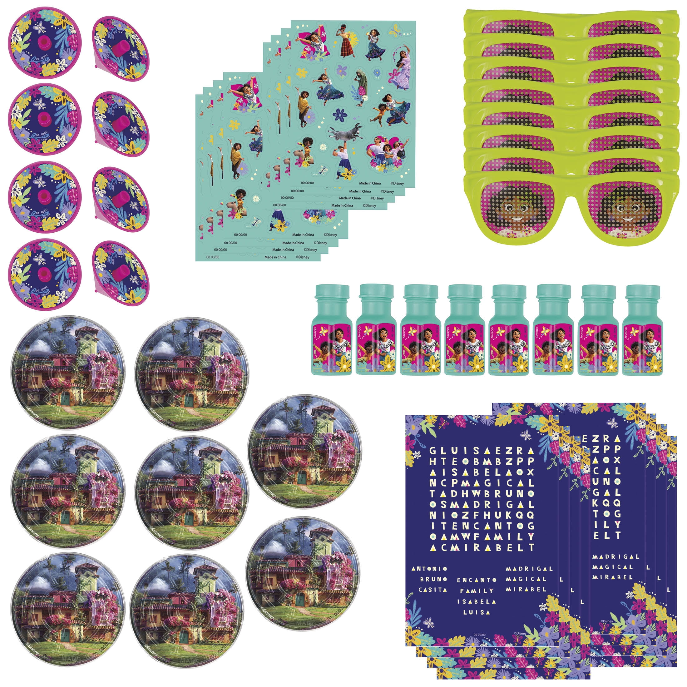 Disney Encanto Favor Pack, 48pc - Walmart.com