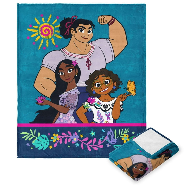 Disney Encanto Festive Three Kids Silk Touch Throw Blanket