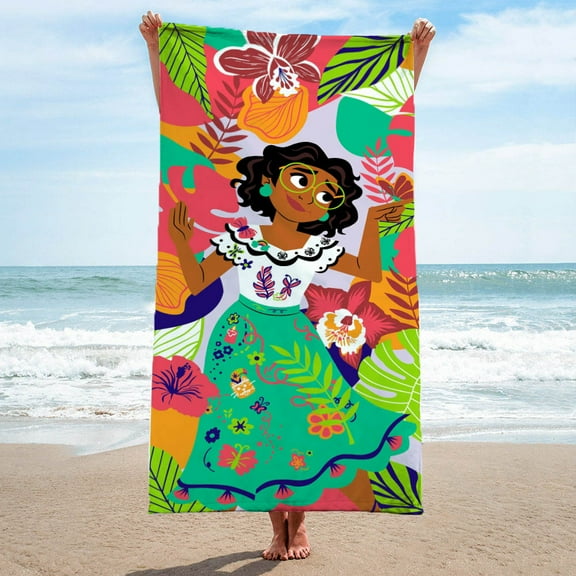 Disney Encanto Garden Mirabel Standard Beach Towel