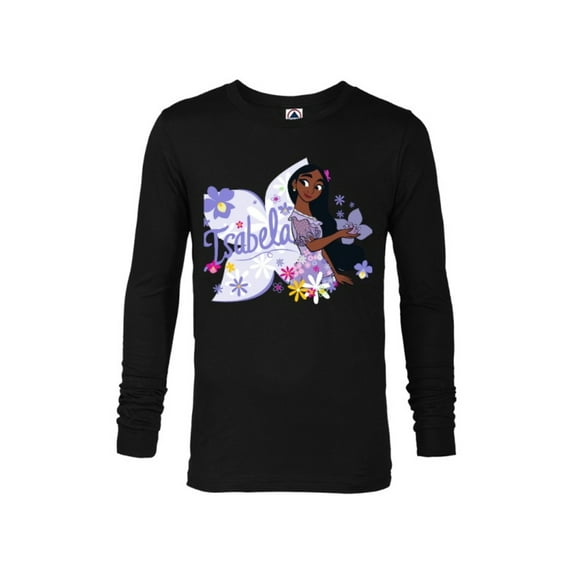 Disney Encanto Isabela Blooms - Long Sleeve T-Shirt for Men – Customized-Black