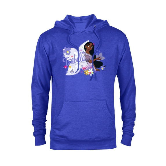 Disney Encanto Isabela Blooms - Pullover Hoodie for Adults – Customized-Royal Heather