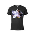 thumbnail image 1 of Disney Encanto Isabela Blooms - Short Sleeve Blended T-Shirt for Adults – Customized-Black Snow Heather, 1 of 5