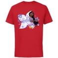 thumbnail image 1 of Disney Encanto Isabela Blooms - Short Sleeve Cotton T-Shirt for Adults – Customized-Red, 1 of 5