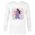 thumbnail image 1 of Disney Encanto Isabela Heart & Flowers Happy Valentine’s Day - Long Sleeve T-Shirt for Men - Customized-White, 1 of 5