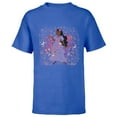 thumbnail image 1 of Disney Encanto Isabela Heart & Flowers Happy Valentine’s Day - Short Sleeve T-Shirt for Kids - Customized-Royal, 1 of 5