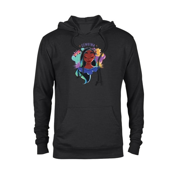 Disney Encanto Isabela Madrigal Colorful Vibes Genuina - Pullover Hoodie for Adults - Customized-Black