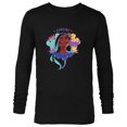 thumbnail image 1 of Disney Encanto Isabela Madrigal Colorful Vibes Genuine - Long Sleeve T-Shirt for Men - Customized-Black, 1 of 5