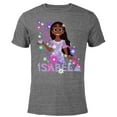 thumbnail image 1 of Disney Encanto Isabela Madrigal Floral - Short Sleeve Blended T-Shirt for Adults - Customized-Dark Heather, 1 of 5