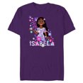 thumbnail image 1 of Disney Encanto Isabela Madrigal Flowers - Short Sleeve Blended T-Shirt for Adults - Customized-Purple, 1 of 5
