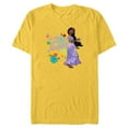 thumbnail image 1 of Disney Encanto Isabella Do What Makes You Happy - Short Sleeve Blended T-Shirt for Adults - Customized-Yellow, 1 of 5