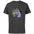 thumbnail image 1 of Disney Encanto Isabella Do What Makes You Happy - Short Sleeve Cotton T-Shirt for Adults - Customized-Charcoal, 1 of 5