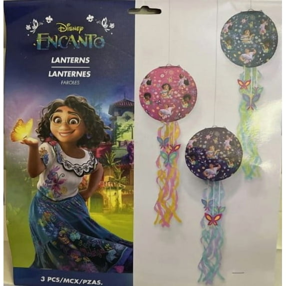 Disney Encanto Lanterns Decorations Set (3)