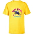 thumbnail image 1 of Disney Encanto Luisa Being Strong is Fabulous - Short Sleeve T-Shirt for Kids - Customized-Yellow, 1 of 5