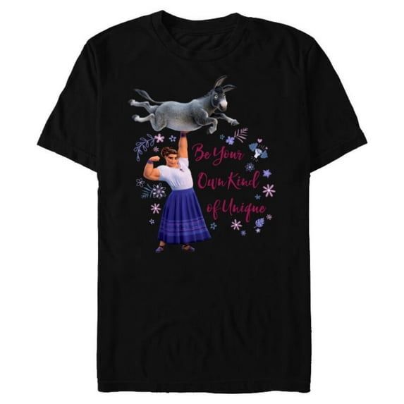 Disney Encanto Luisa Madrigal Be Your Own Kind of Unique - Short Sleeve Blended T-Shirt for Adults - Customized-Black