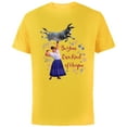 thumbnail image 1 of Disney Encanto Luisa Madrigal Be Your Own Kind of Unique - Short Sleeve Cotton T-Shirt for Adults - Customized-Yellow, 1 of 5