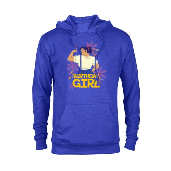 Disney Encanto Luisa Madrigal Birthday Girl Flex - Pullover Hoodie for Adults - Customized-Royal