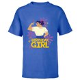 thumbnail image 1 of Disney Encanto Luisa Madrigal Birthday Girl Flex - Short Sleeve T-Shirt for Kids - Customized-Royal, 1 of 5